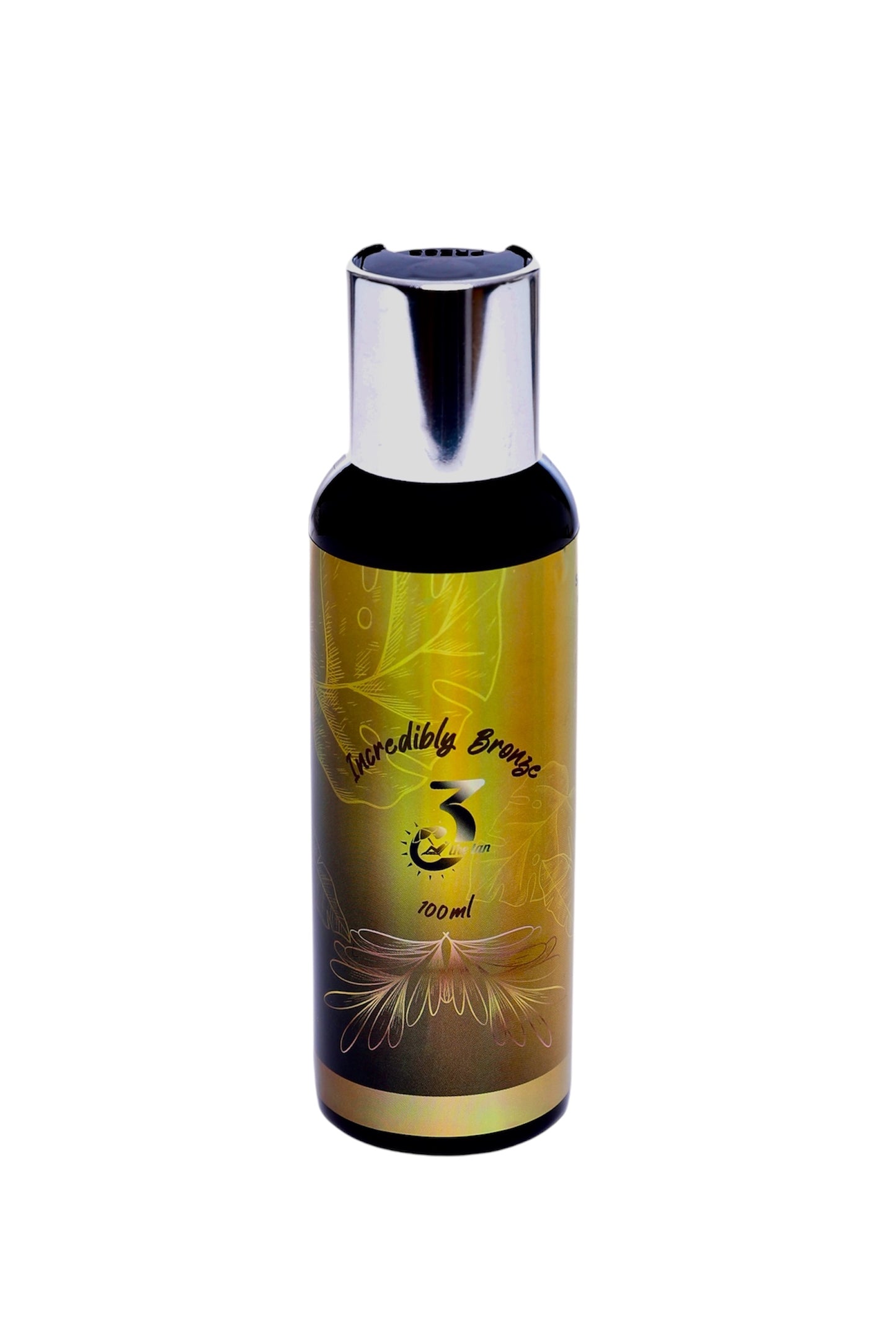 Incredibly Bronze tanning lotion bottle 100ml – premium bronzing formula for rich, deep tan and radiant skin finish