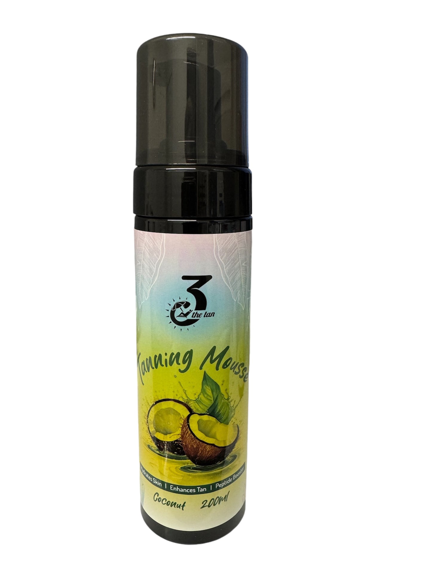 Self-Tanning Accelerator Mousse with melanin-boosting ingredients for a natural tan.