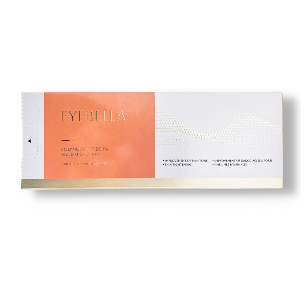 EyeBella Eye Serum – Brightens under-eye area and enhances skin elasticity with soothing botanical extracts and polynucleotide-derived ingredients.