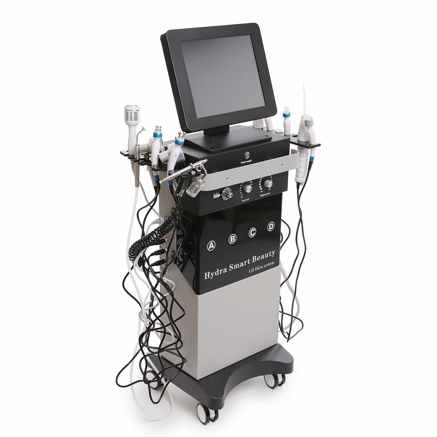hydra smart beauty 14-in-1 machine in black