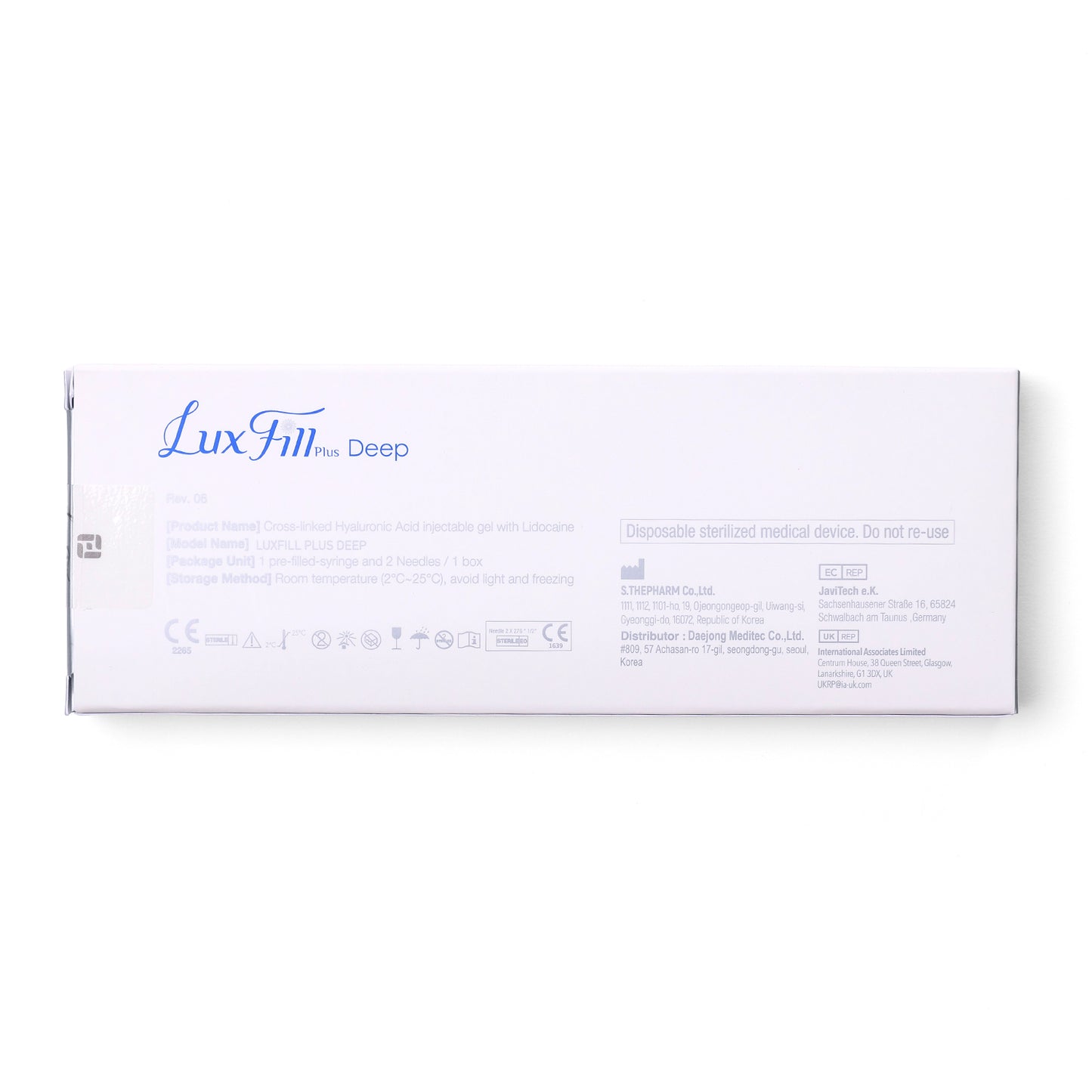 LuxFill Plus Hyaluronic Acid Dermal Filler