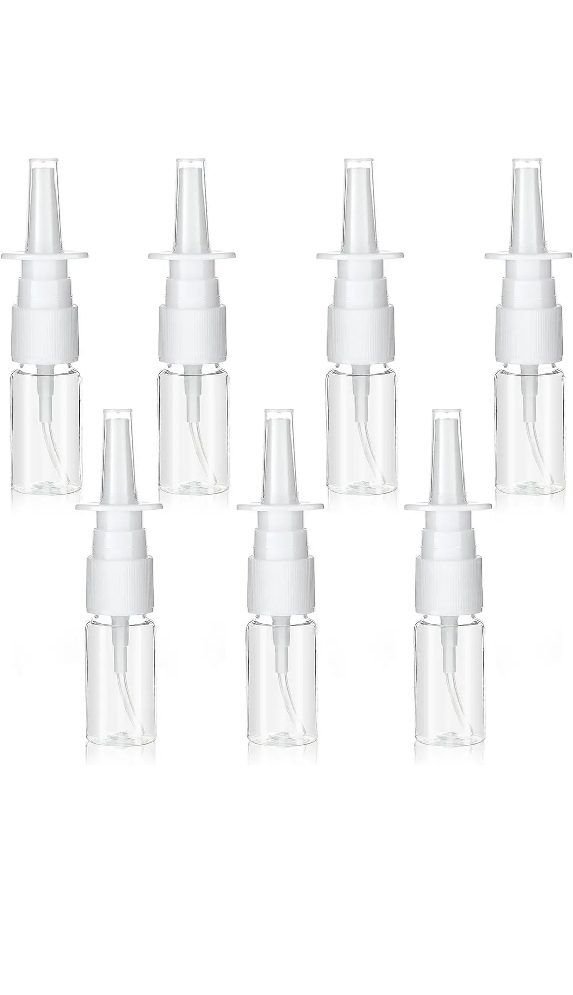 10ml Clear Nasal Spray Bottles - 10,000 PCS