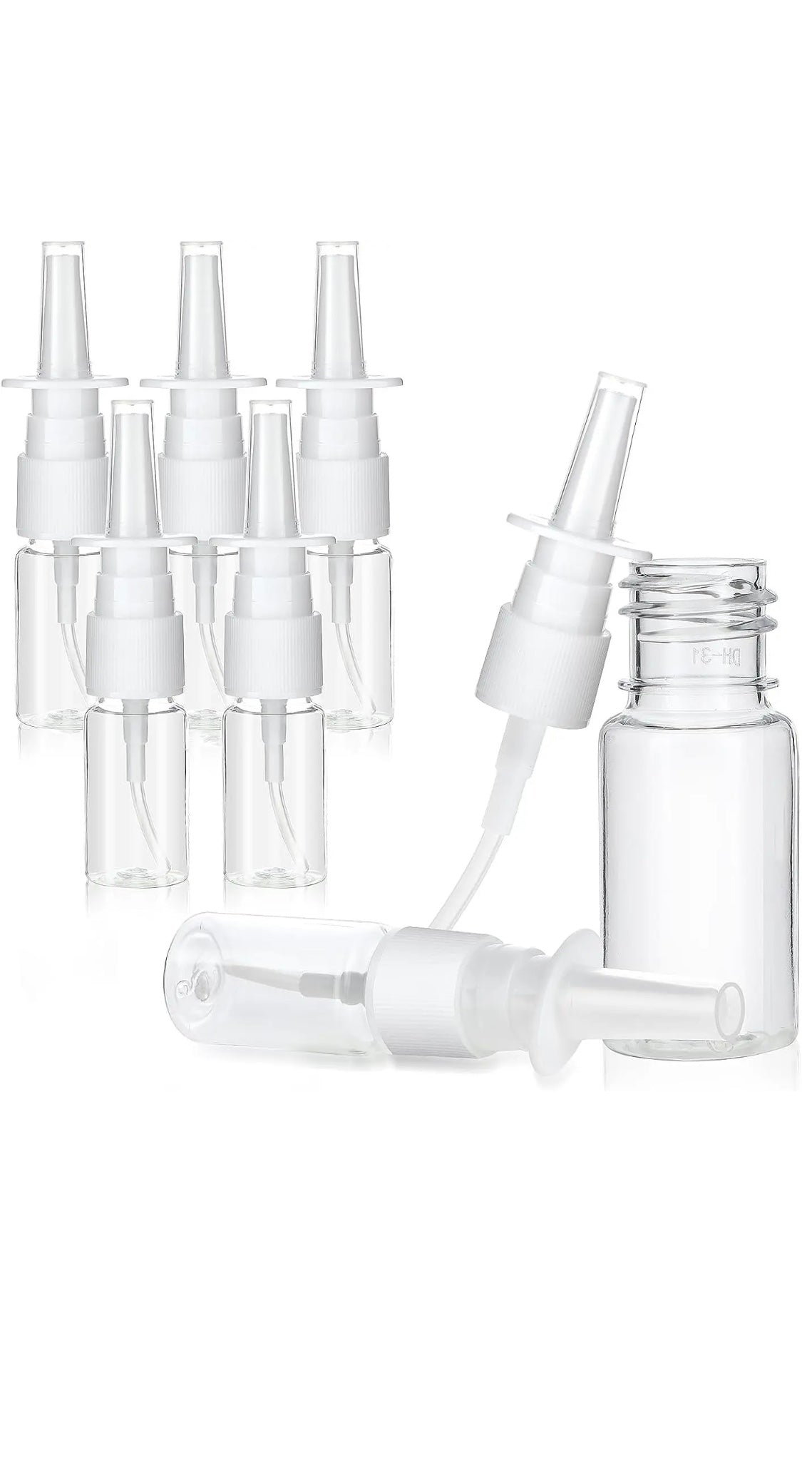 10ml Clear Nasal Spray Bottles - 10,000 PCS