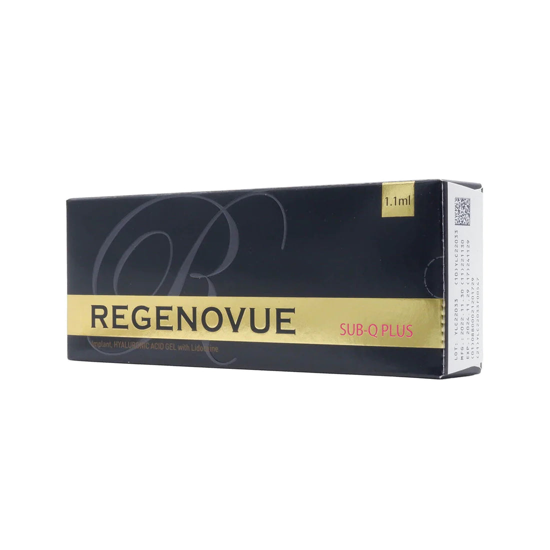 Regenouve Filler 1.1ML – Hyaluronic Acid Dermal Filler for Wrinkle Reduction & Facial Contouring