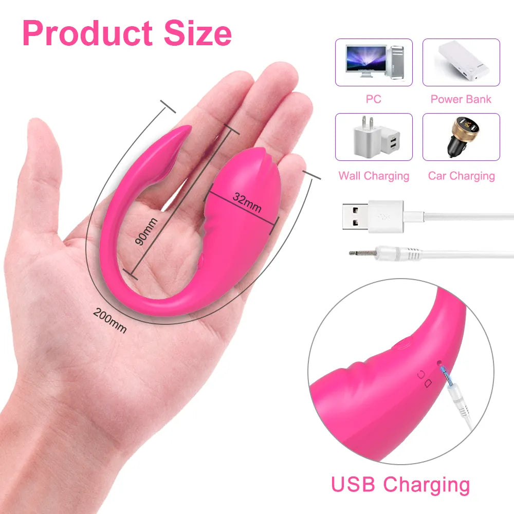 Rechargeable Vibrating Love Egg